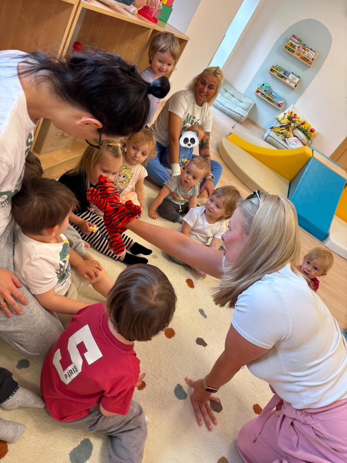 nauka języka angielskiego w żłobku Miś Panda
